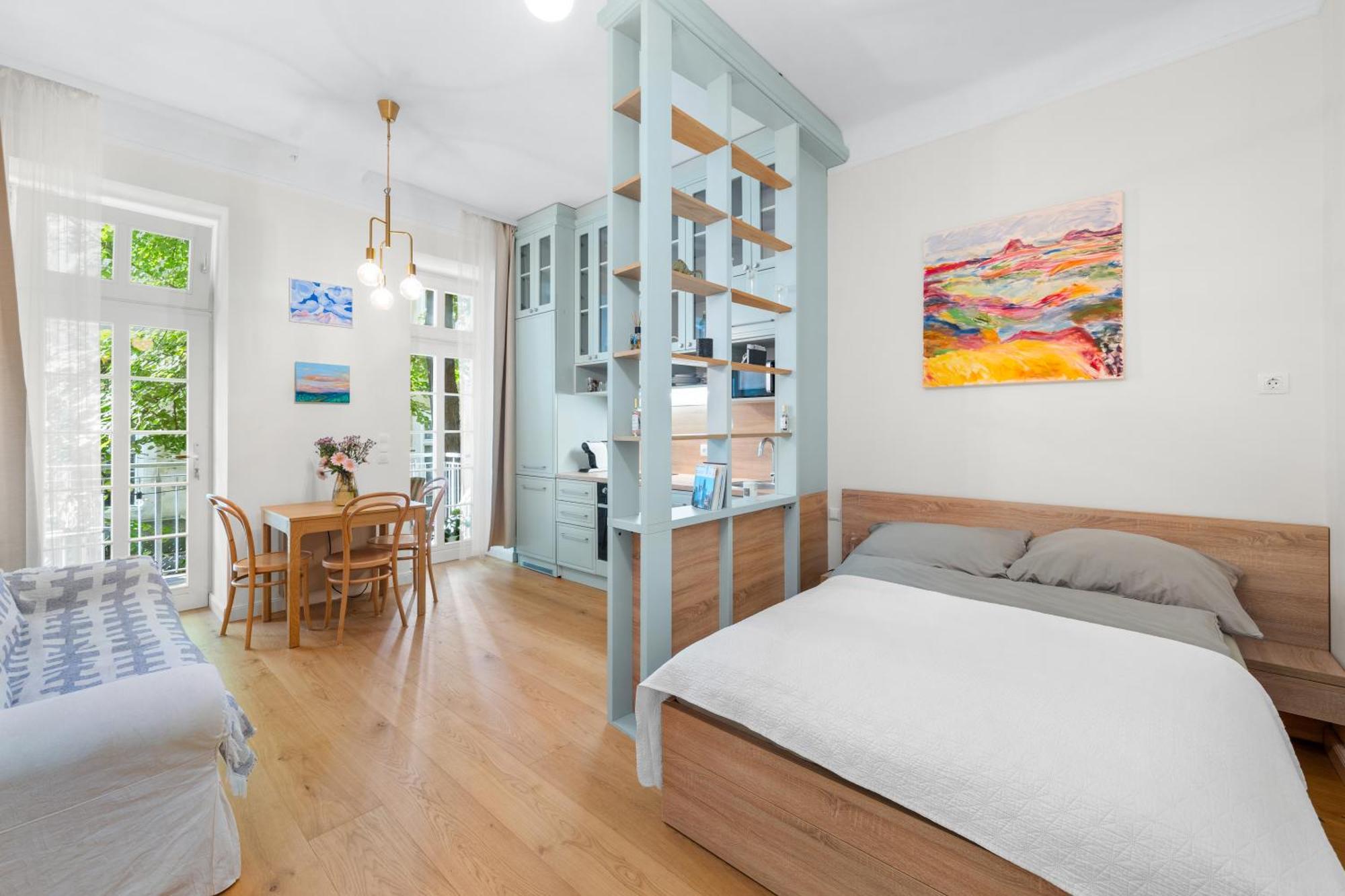 Appartement Central With Garden View